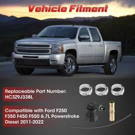 HC3Z9J338L Diesel Fuel Filter Tank Supply Line Connector Repair Kit Fit for Ford F250 F350 F450 F550 6.7L Powerstroke Diesel 2011-2022
