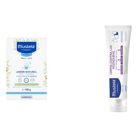 Jabón Natural Piel Normal Y Crema Contra Rozaduras Oxido Zin