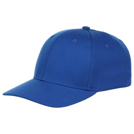 Tapas Blank All Star Gorra elástica ajustada, Azul Real, Small-Medium