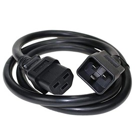 SF Cable 4ft IEC320 C20 to C21 12AWG 20A 250V SJT Power Cord Compatiblefor PDUs, UPSs and Servers