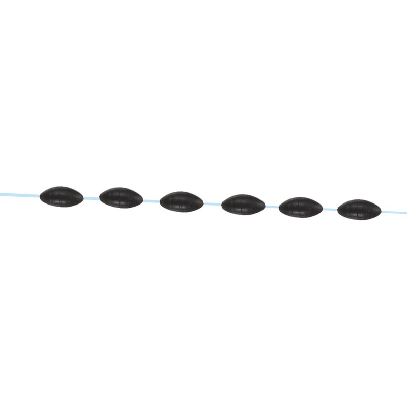 PATIKIL Fishing Rubber Bobber Beads Stoppers, 300 Pieces 6 in