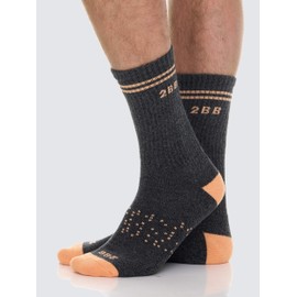 Two Blind Brothers Pastel Rainbow Calf Sock Bundle (6 Pairs) One Size