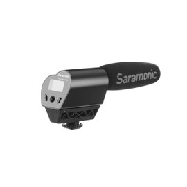 Saramonic VMIC Recorder Super-Cardioid Video Microphone with Built-in Audio Recorder for DSLR Cameras