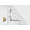 Hettich Roof sloping adaptor, 50 kg/pair, plastic, 9219926