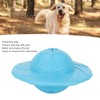Dog Flying Disc Treat Dispenser Interactive IQ Training Bite Resistance