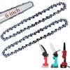 [2 Packs] 6 Inch Mini Chainsaw Chain, 6 Inch Replacement