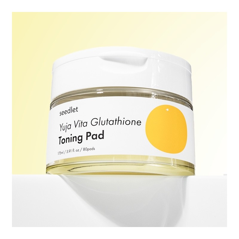 Yuja Vita Glutathione Toning Pad 175ml 80 sheets / 유자