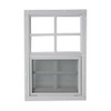 Shed Window 14x21 White - Vertical Slider with Tempered Glass
