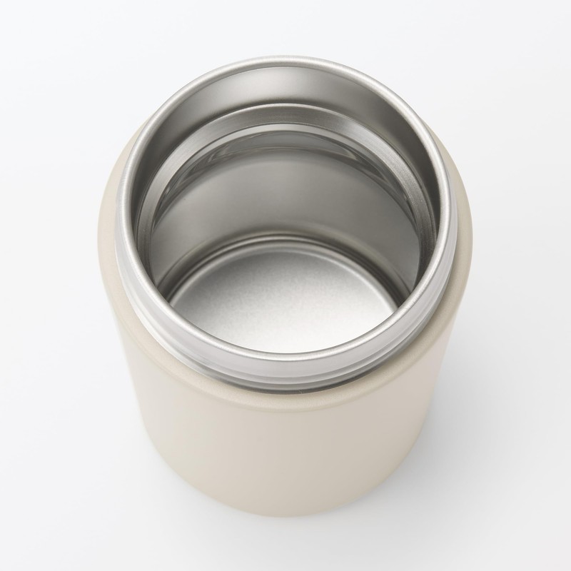 MUJI 84334603 Wide Mouth Easy to Wash Hot and Cold