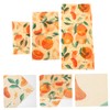 COLLBATH Beeswax Preservation Cloths 3 Pack Food Wraps Beeswax Alternative