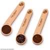 2 in 1 Wooden Coffee Scoop and Bag Clip -