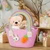 Dulsaera Easter Basket, Baby Easter Basket with Handle for Easter
