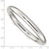 Bonyak Jewelry Sterling Silver 8mm Slip-on Tube Bangle Breathtaking