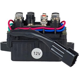 EZROAD 12V Trim Solenoid Relay 6AW-81950-00-00 Compatible with Yamaha Marine 200-350HP F FL 150 250 175 200 225 300 350 HP 200HP 225HP 250HP 300HP 350HP 240-22239 Outboard Motor Power 4 Stroke Engine