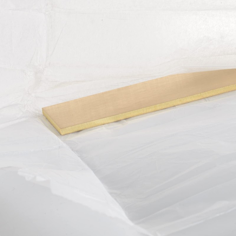 USAMILY Brass Flat Rectangular Bar Stock 1/8" x 1" x