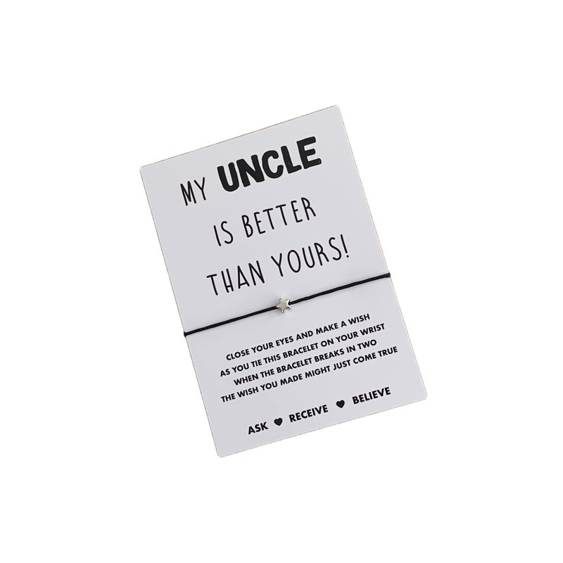 Gift for Uncle | Uncle gift | Uncle wish string