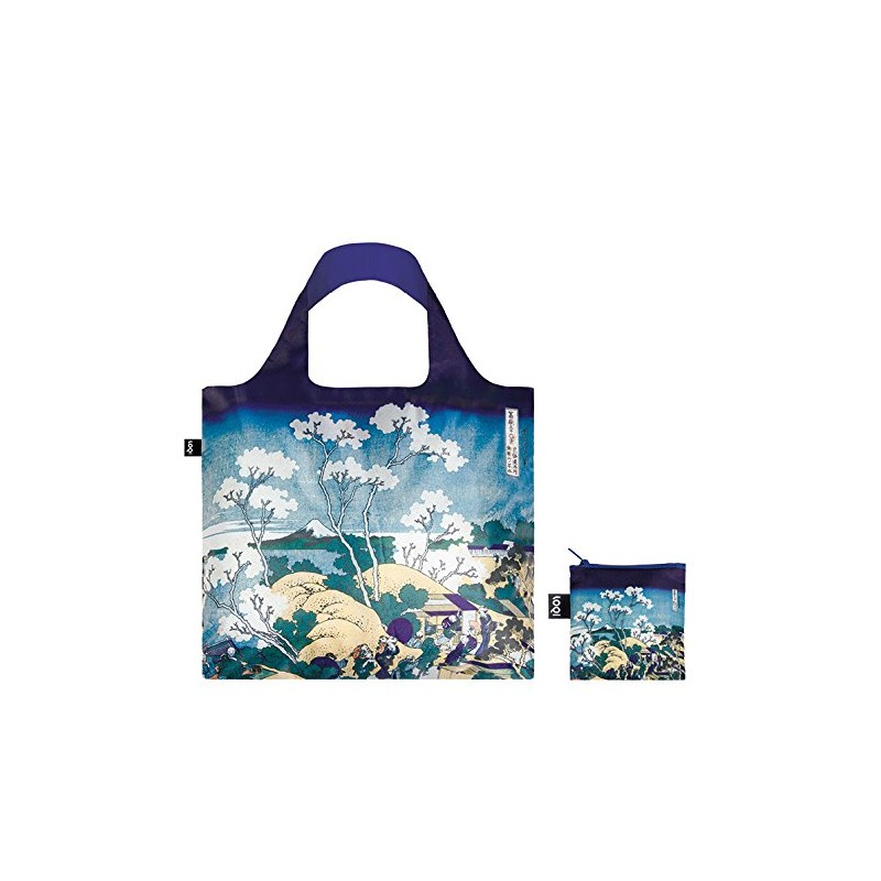 LOQI Museum Hokusai From Gotenyama Einkaufstasche / Reisetasche Reise-Henkeltasche, 50