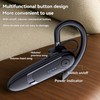 TMGADTDU Bluetooth Headset, Single-Ear Wireless Earpiece with ENC Noise Canceling