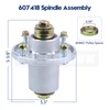 GUSUHAWK 3 Pack 601804 Spindle Assembly with 604665 Pulley Replaces
