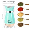 Salt and Pepper Shakers Set,2 PCS Premium Stainless Steel Salt