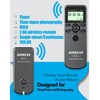 AODELAN Wireless Remote Control Shutter Release for Nikon, Timer Shutter