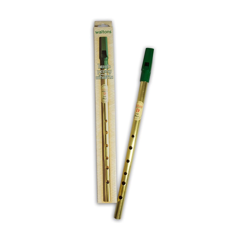 Waltons 1506 Brass D-Tube Tin Whistle