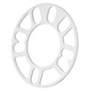 2PCS Wheel Spacer 3.1in ID 5.9in OD 0.2in Thickness Aluminium