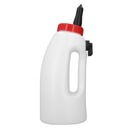 Calf Bottle, 4L Capacity Calf Nursing Bottle, Calf Milk Feeder Bottle, Calf Cow Feeding Milk Bottle, Animal Feeding Bottle with Handle & Nipple