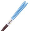 Ishida Chopsticks Made in Japan, Pentagonal Frappe, Wooden (Natural Wood),