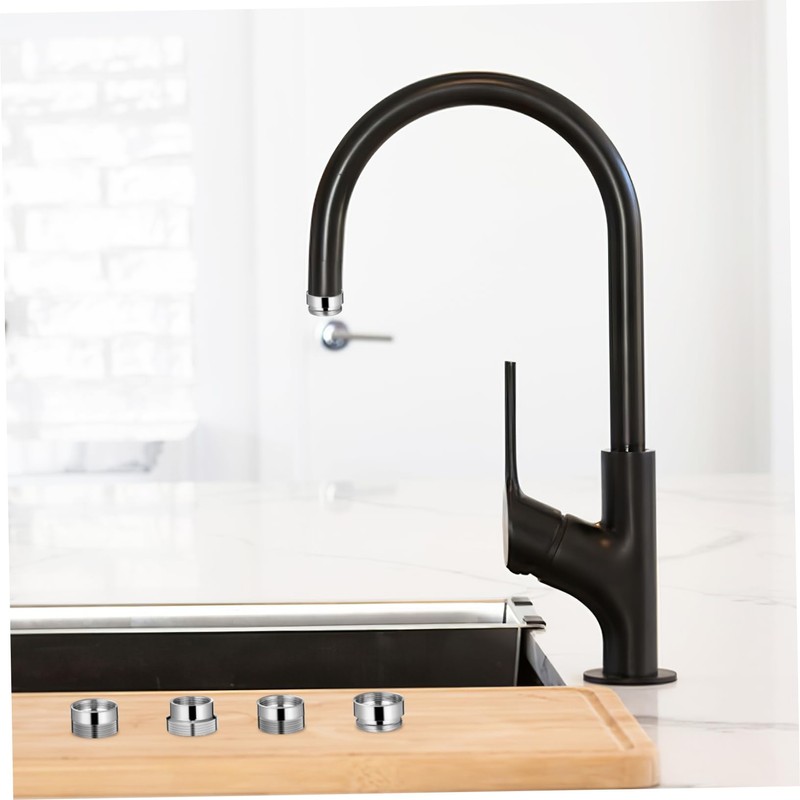 Operitacx 4sets 8pcs Faucet Adapter Kit Durable Faucet to Hose