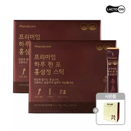 Seoul Pharmacists Credit Union Premium Daily Pack Red Ginseng Extract Sticks / 서울약사신협 프리미엄 하루 포 홍삼정 스틱