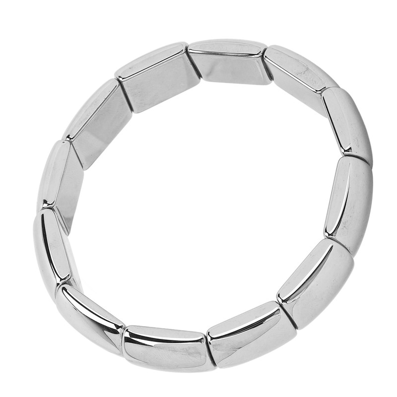 Terahertz Bracelet Rectangle Beads Stretch Bangle Woman Men Bracelet Gift