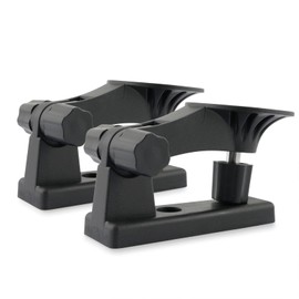 LEFXMOPHY 2-Pack Wall Mount Compatible for Blink Mini Pan-Tilt Mount for Ceiling Black Mounting Kit 180 Degree Adjustable