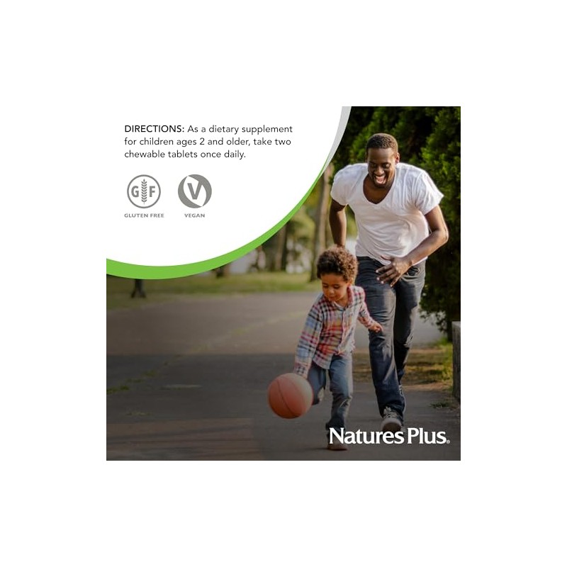 Natures Plus | Animal Parade vitamina C masticable 90 g