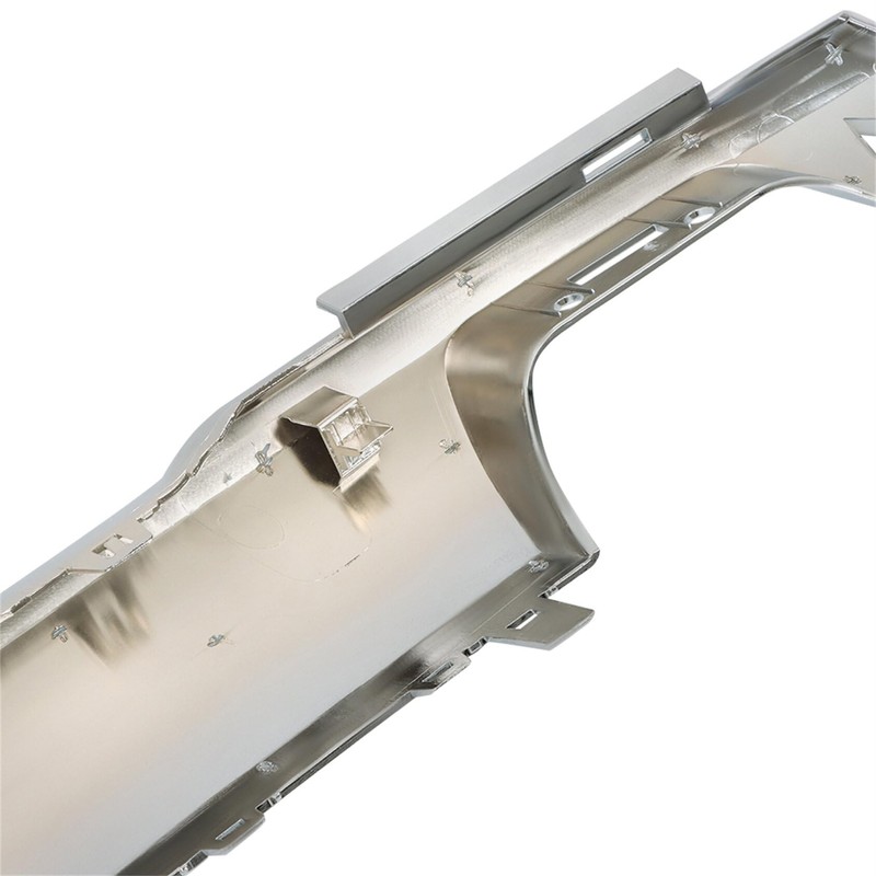 ANTUKO Front Bumper Skid Plate Lower Valance Chrome Replacement for