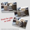 Majestic Pet 4 Step Portable Dog Stairs for Small Dogs