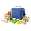 PackIt Freezable Newport Cooler, Azure Blue, Collapsible, Reusable, Built with