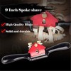 9" Adjustable Spokeshave with Flat Base and Metal Blade Wood