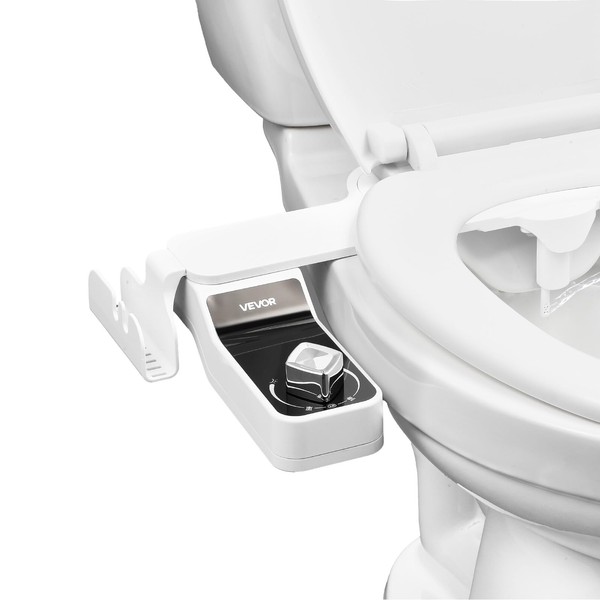 VEVOR Bidet Attachment for Toilet, 0.3" Ultra Thin Bidet Toilet