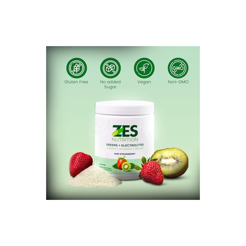 Verdes Electrolitos Kiwi Fresa