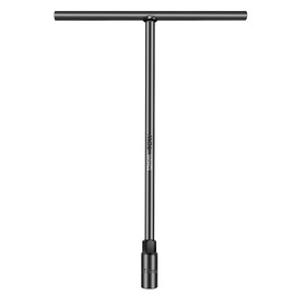 Upenjok T-Handle Wrench Socket 12mm, 6-Point T Wrench Set Metric Size, Chrome Vanadium Steel, Lug Tool Socket with Long Reach for Motorcycle Bicycle Car Repair