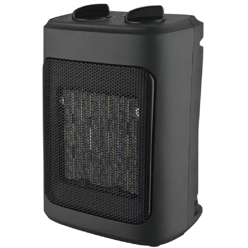 Pelonis Space Heater With Thermostat Electric Ceramic 1500-Watt 9-Inch Black-NEW