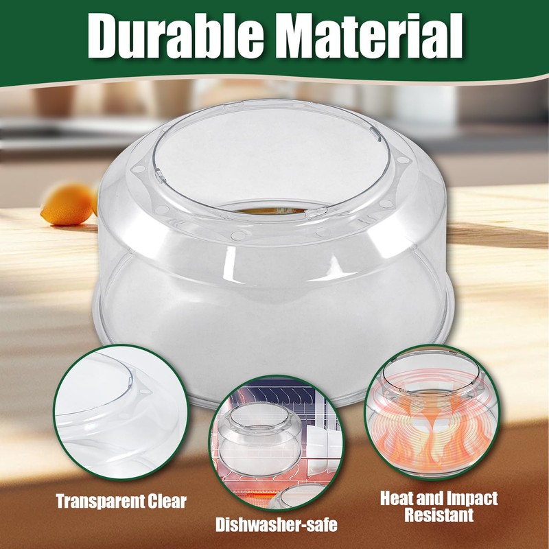 Clear Power Dome Replacement for Nuwave Oven, Plastic Hood Cover
