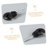 CAXUSD 50pcs Electric Fence Insulators Screw in Ring Insulator for
