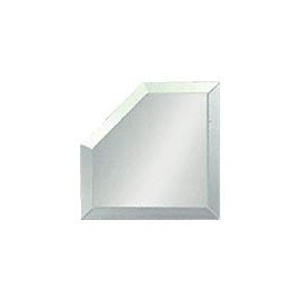 CRL 4" Mitered Mirror Corner Beveled on All Sides