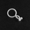 sourcing map Twist Lock Cable Wire Ties Nylon U Shape