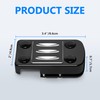 BAKAFOH Aluminum Larger Brake Pedal Cover Extender For Indian Scouts