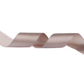 AVANAVA 38mm Wide Double Face Satin Ribbon - 45 Meters (823-Ash)
