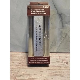 Goka Vinyl Record Carbon Fiber And Velvet Cleaning Brush