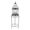 Deco 79 Vintage Metal Free-Standing Birdcage, 14" x 14" x